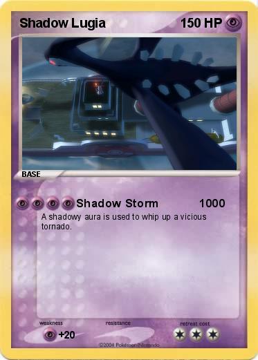 Pokemon Shadow Lugia
