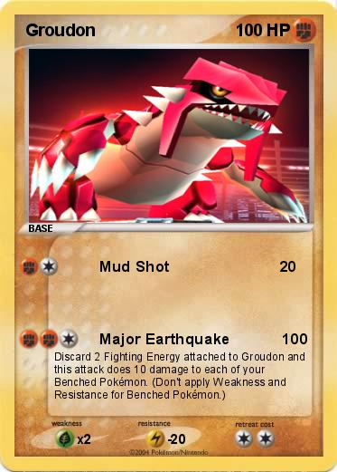 Pokemon Groudon