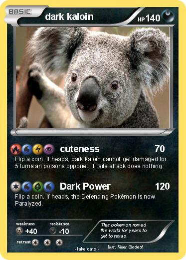 Pokemon dark kaloin
