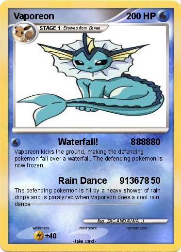 Pokemon Vaporeon