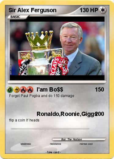 Pokemon Sir Alex Ferguson