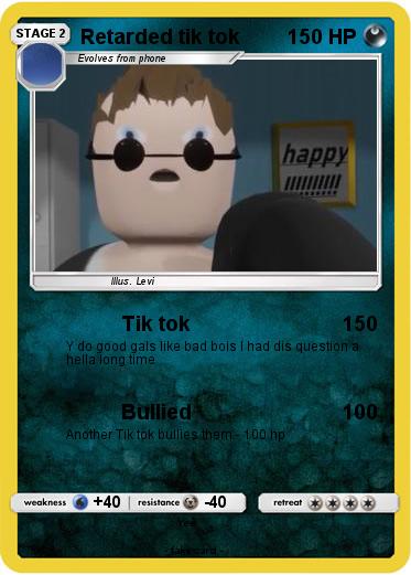 Pokemon Retarded tik tok