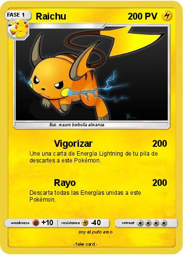 Pokemon Raichu