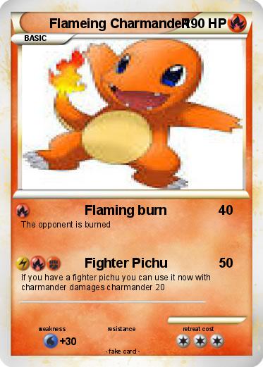 Pokemon Flameing CharmandeR