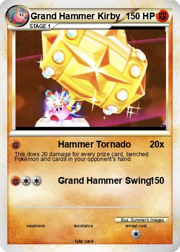 Pokemon Grand Hammer Kirby