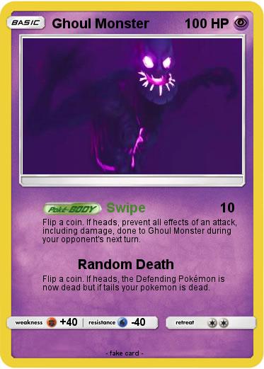 Pokemon Ghoul Monster