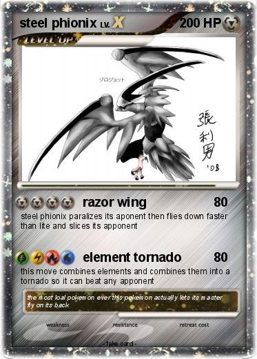 Pokemon steel phionix