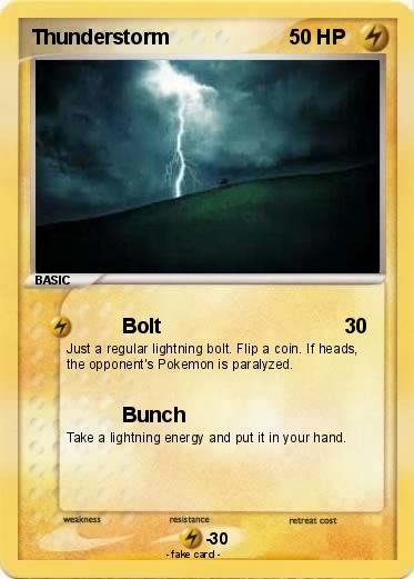 Pokemon Thunderstorm