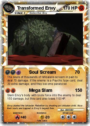 Pokemon Transformed Envy