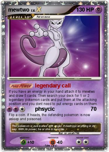 Pokemon mewtwo