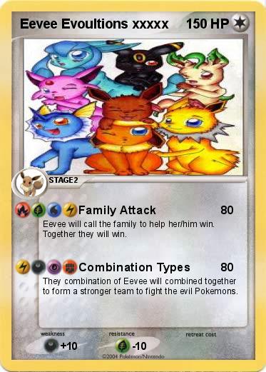 Pokemon Eevee Evoultions xxxxx