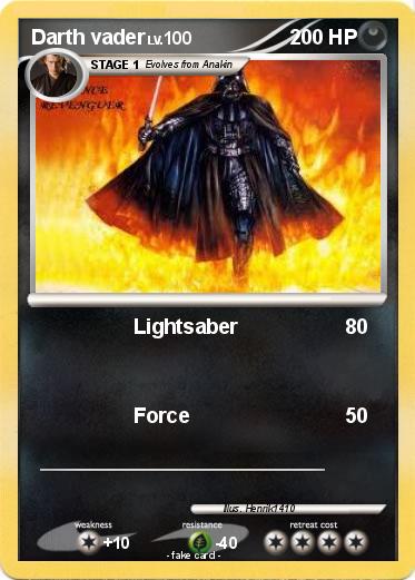 Pokemon Darth vader