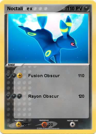 Pokemon Noctali   ex