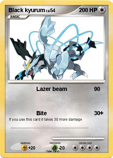Pokemon Black kyurum