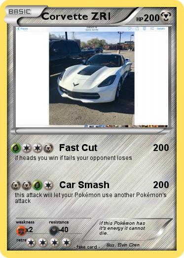 Pokemon Corvette ZR1