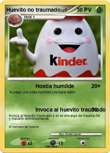 Pokemon Huevito no traumado