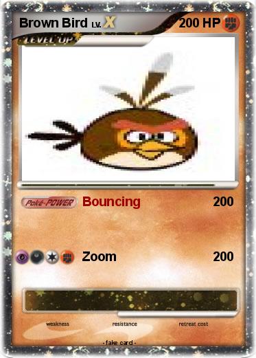 Pokemon Brown Bird