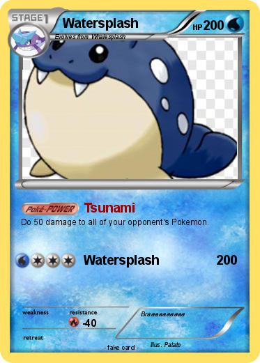 Pokemon Watersplash
