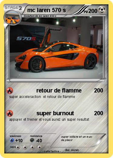 Pokemon mc laren 570 s