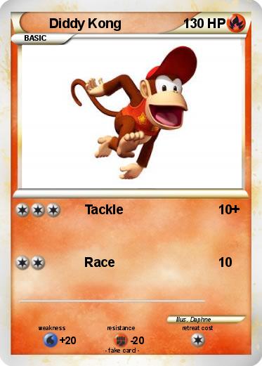 Pokemon Diddy Kong