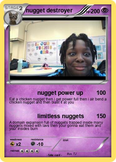 Pokemon nugget destroyer