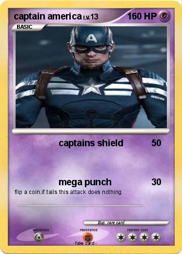 Pokemon captain america