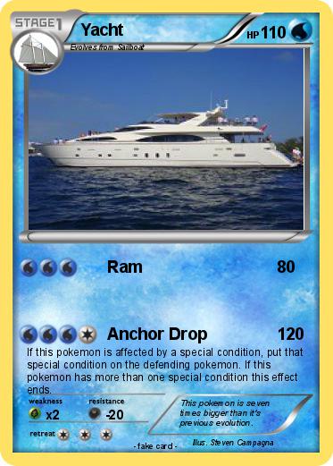 Pokemon Yacht