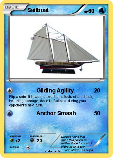 Pokemon Sailboat