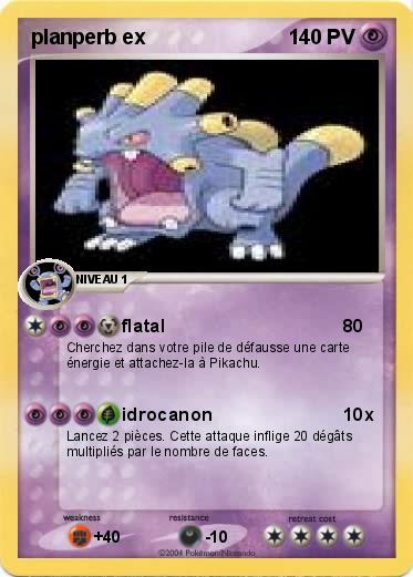 Pokemon planperb ex