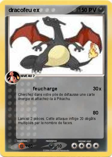 Pokemon dracofeu ex