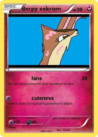 Pokemon derpy zekrom
