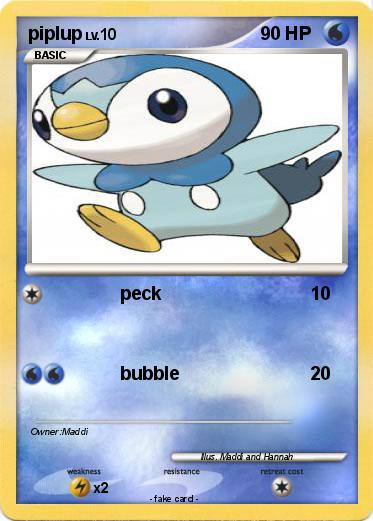 Pokemon piplup