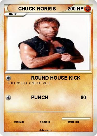 Pokemon CHUCK NORRIS
