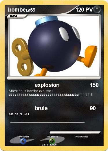 Pokemon bombe
