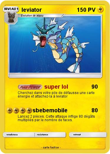 Pokemon leviator