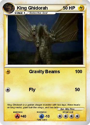 Pokemon King Ghidorah
