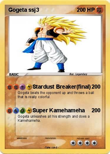 Pokemon Gogeta ssj3