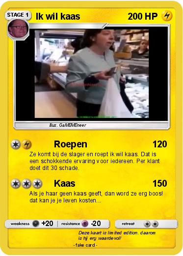 Pokemon Ik wil kaas