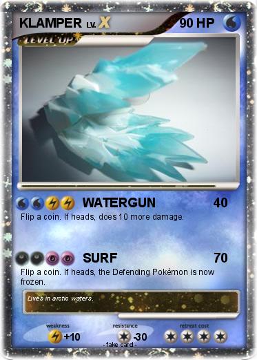 Pokemon KLAMPER