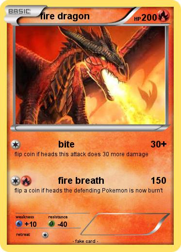 Pokemon fire dragon