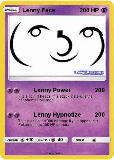 Pokemon Lenny Face