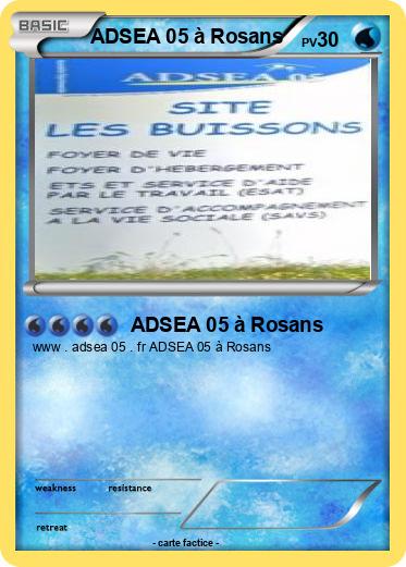 Pokemon ADSEA 05 à Rosans