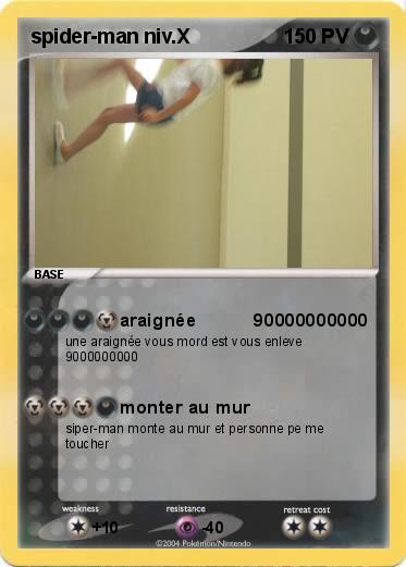 Pokemon spider-man niv.X                                                