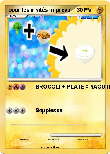 Pokemon pour les invités imprevµ
