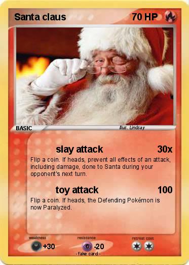 Pokemon Santa claus