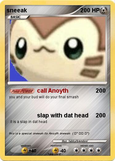 Pokemon sneeak