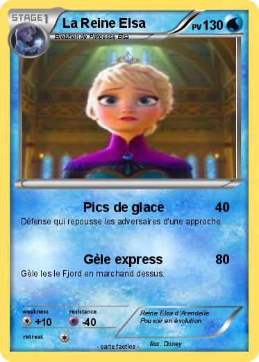 Pokemon La Reine Elsa