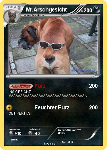 Pokemon Mr.Arschgesicht