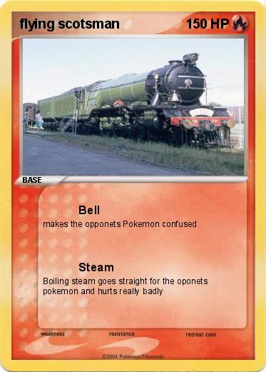Pokemon flying scotsman