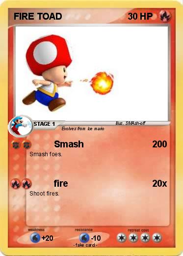 Pokemon FIRE TOAD